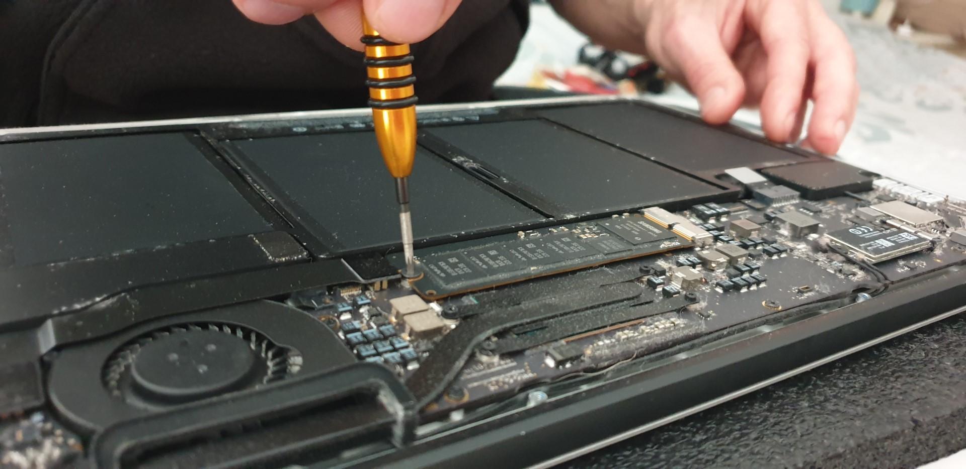 Remplacement ssd mac 3